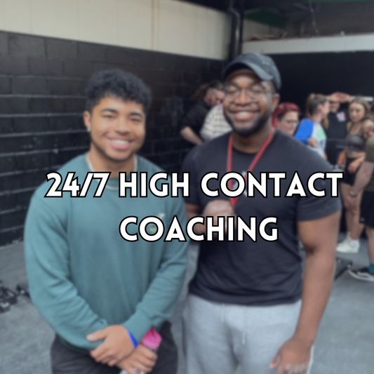 24/7 High Contact Coaching Package (Discounts apply)